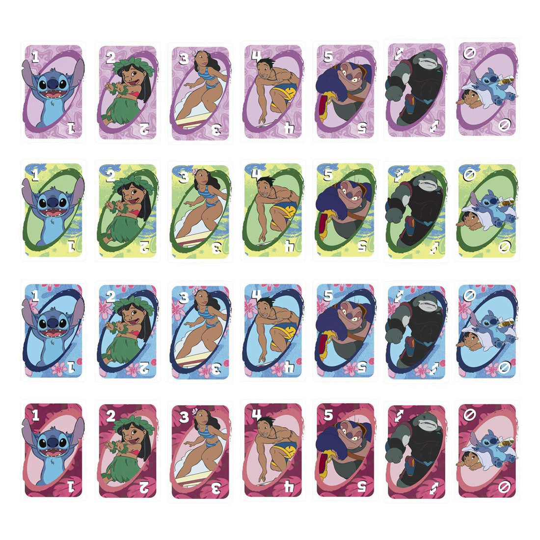 Game uno disney lilo and stitch