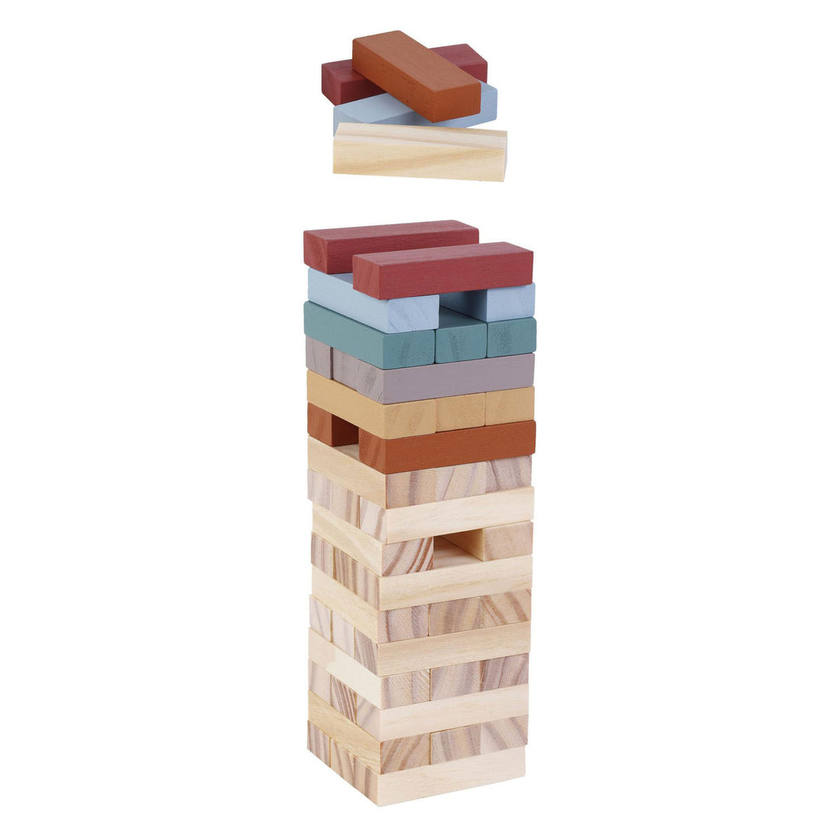 Houten blokkentoren - 48dlg.