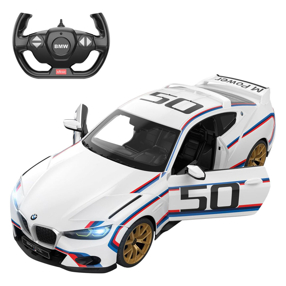 Rc rastar bmw 3.0 csl 1:14 auto