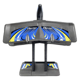 Stříbrné rc letadlo b-wing evo modré