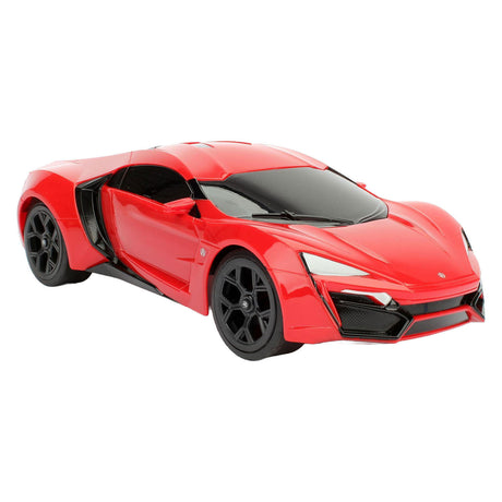 Jada Toys - rc Car Fast Furious Lykan Hypersport 1:16 - Fernsteuert Auto - Radiokontrolléiert Auto