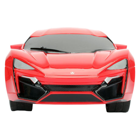 Jada Toys - rc Car Fast Furious Lykan Hypersport 1:16 - Fernsteuert Auto - Radiokontrolléiert Auto