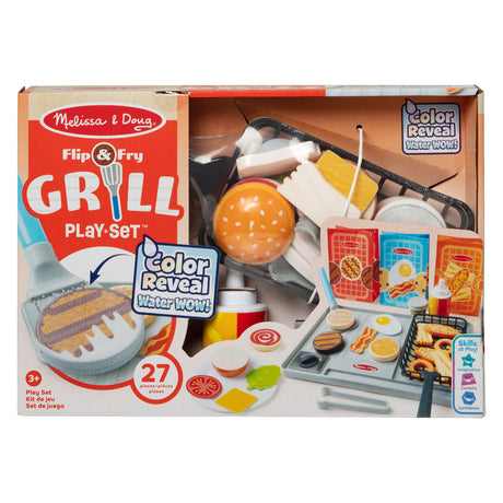Melissa Doug - Waasser wow! Frittespill Set - magesch Kachen mat Waasser