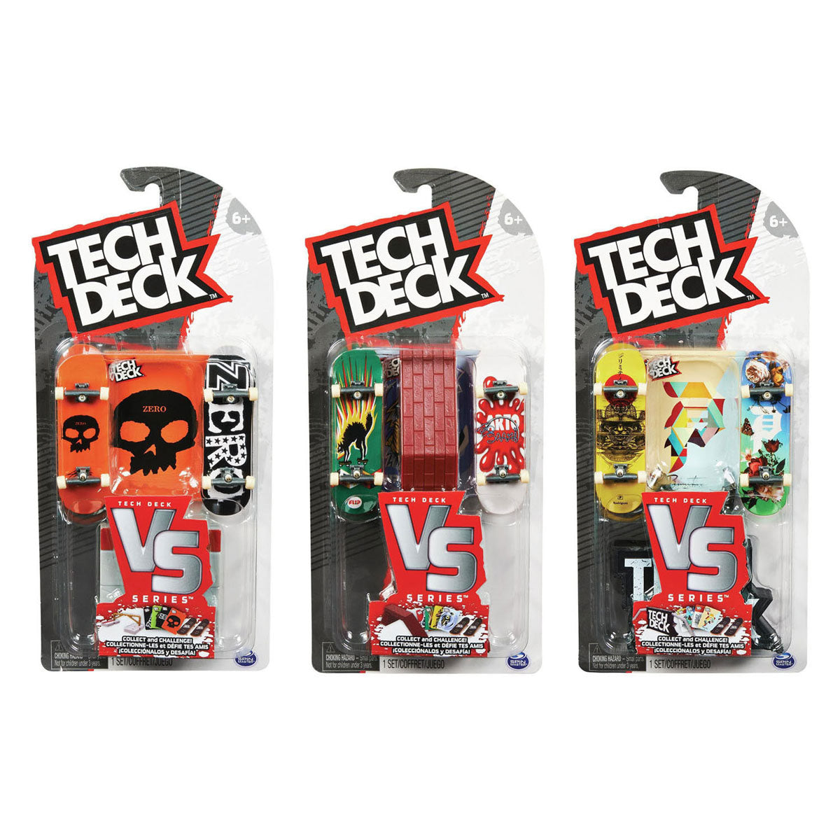 Spin master tech deck versus sorozat készlet 2 ujjas gördeszkával