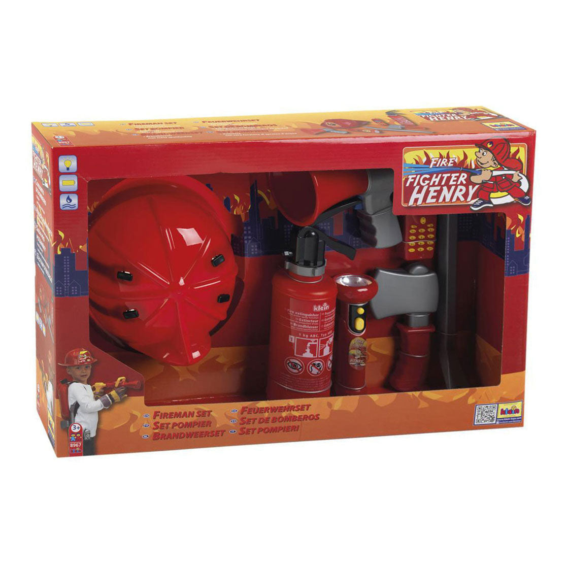 Brandweer set henry - 7dlg.