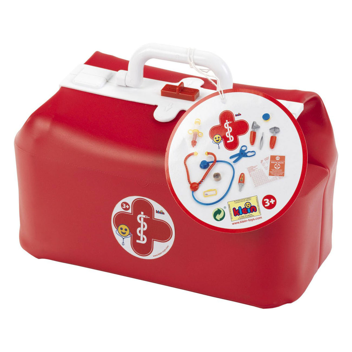 Kleng Spillsaachen - Dokter Fall - mat Accessoiren - rout