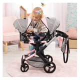 Xeo duo tweelingpoppenwagen - 46 cm