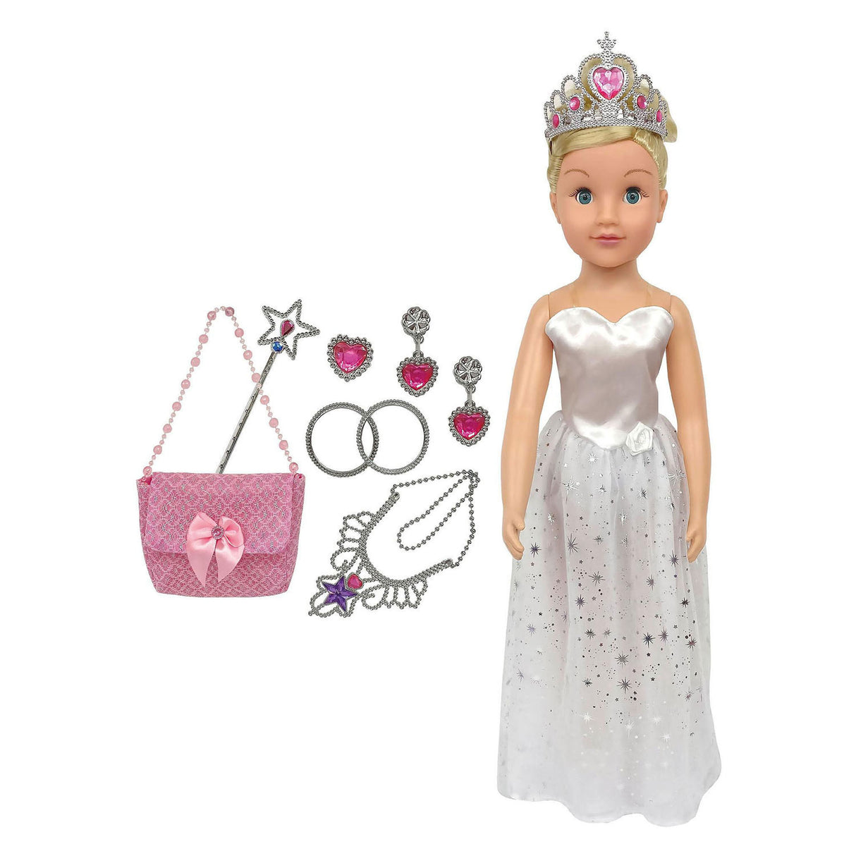 Abi wispy walker royal princess looppop prinses - 70cm