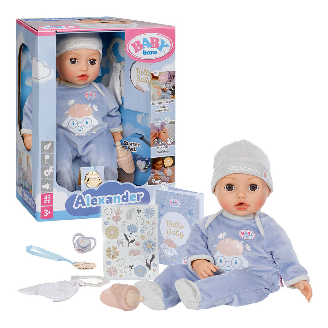 Baby born alexander - 43cm