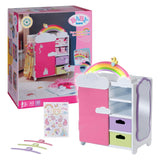 Baby Born Regenbogen-Garderobe