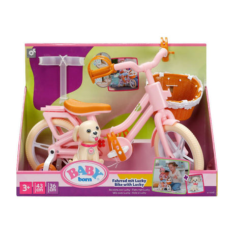 Baby born fiets met lucky