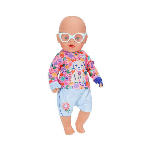Baby born fietsoutfit - 43cm