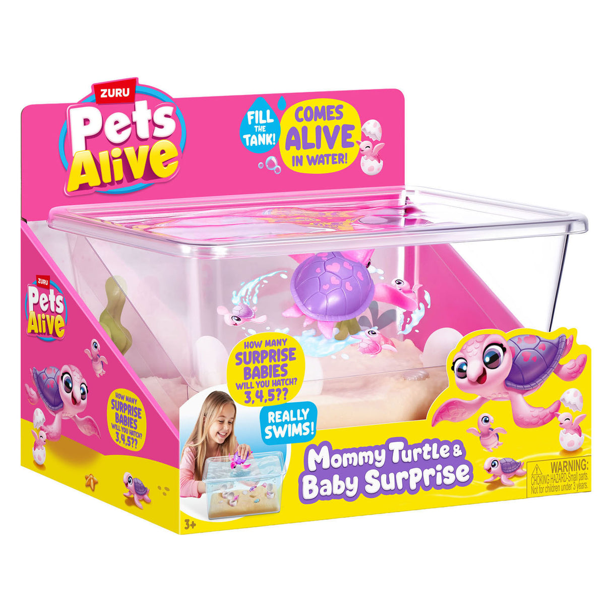 Pets Alive Mama Schildkröten-Überraschungsset