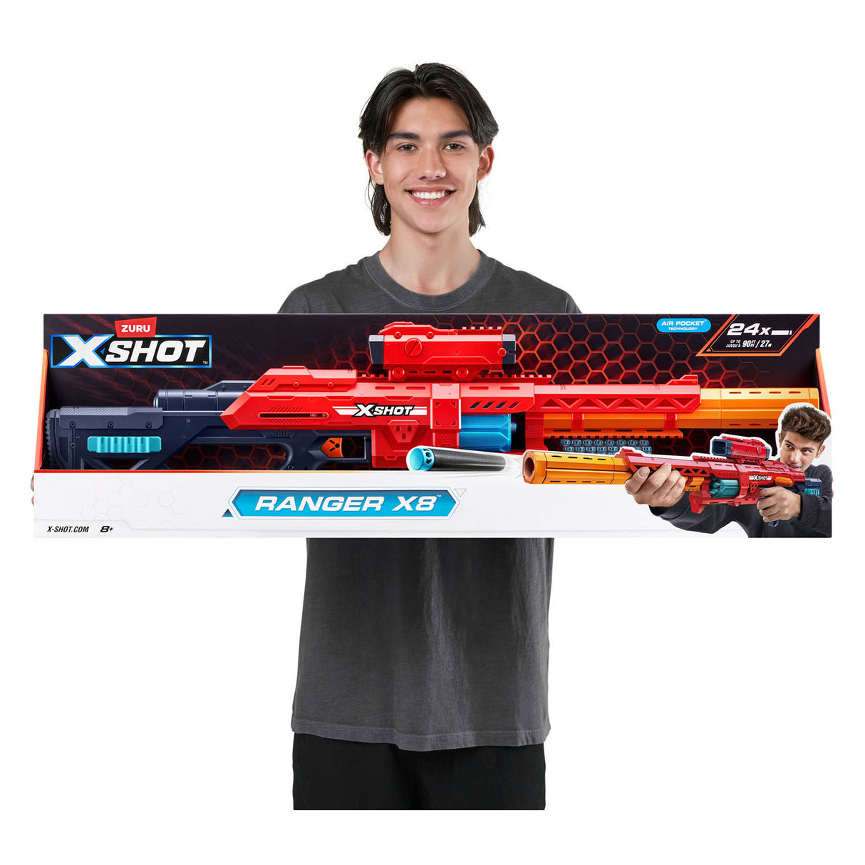 Zuru x-shot excel x8 (24 fléchettes)