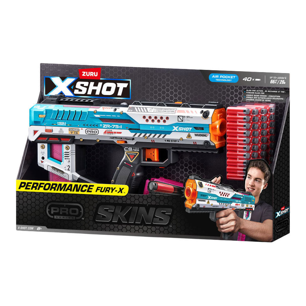 X-shot pro series pistol + 40 darts