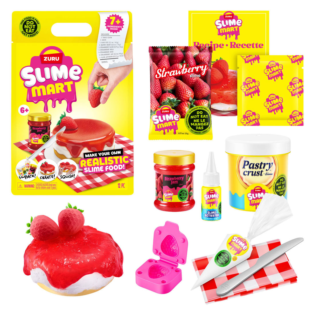 Zuru slime mart small shopping donut