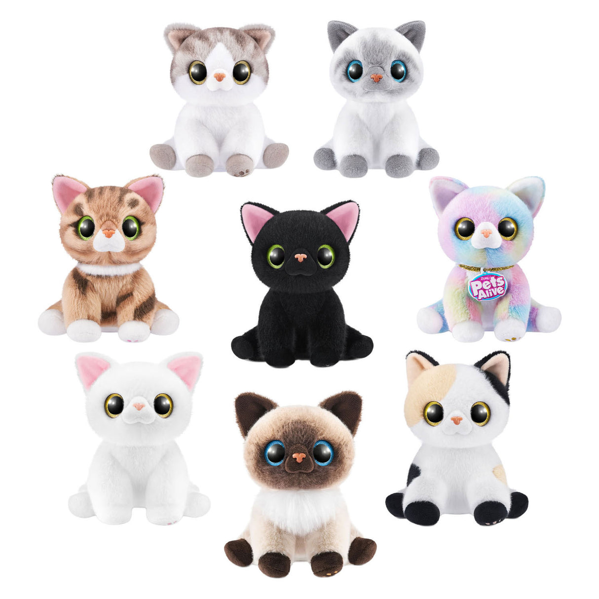 Zuru pets alive smitten kittens interactieve pluche knuffel