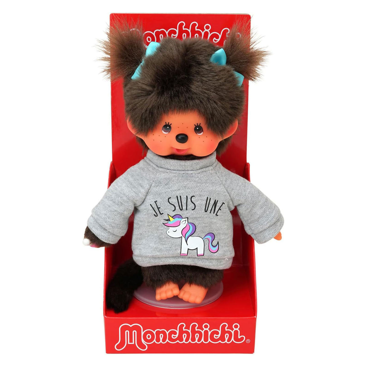 Bandai monchhichi - unicorn pluche