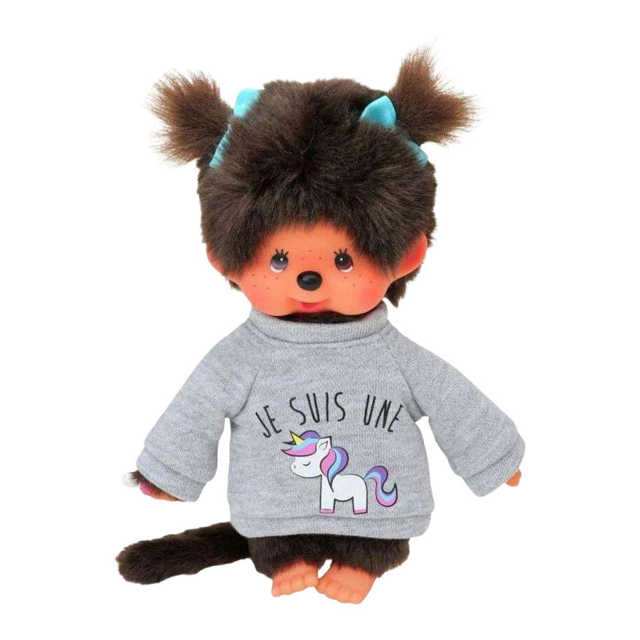 Bandai monchhichi - unicorn pluche