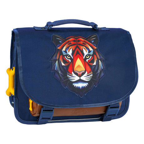 Stones and bones tiger facet indigo lotus schooltas