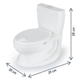 Dolu Educational Children's Toilet with Sound White