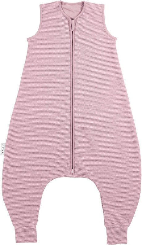 Meyco Baby Studio Kollektioun klassesch Schlof Gesamt Jumper - purpurroude - 80cm - 1.0 Tog