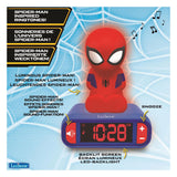 Lexibook Wecker mat Nuetslicht 3D Design Spiderman a Sound Effekter