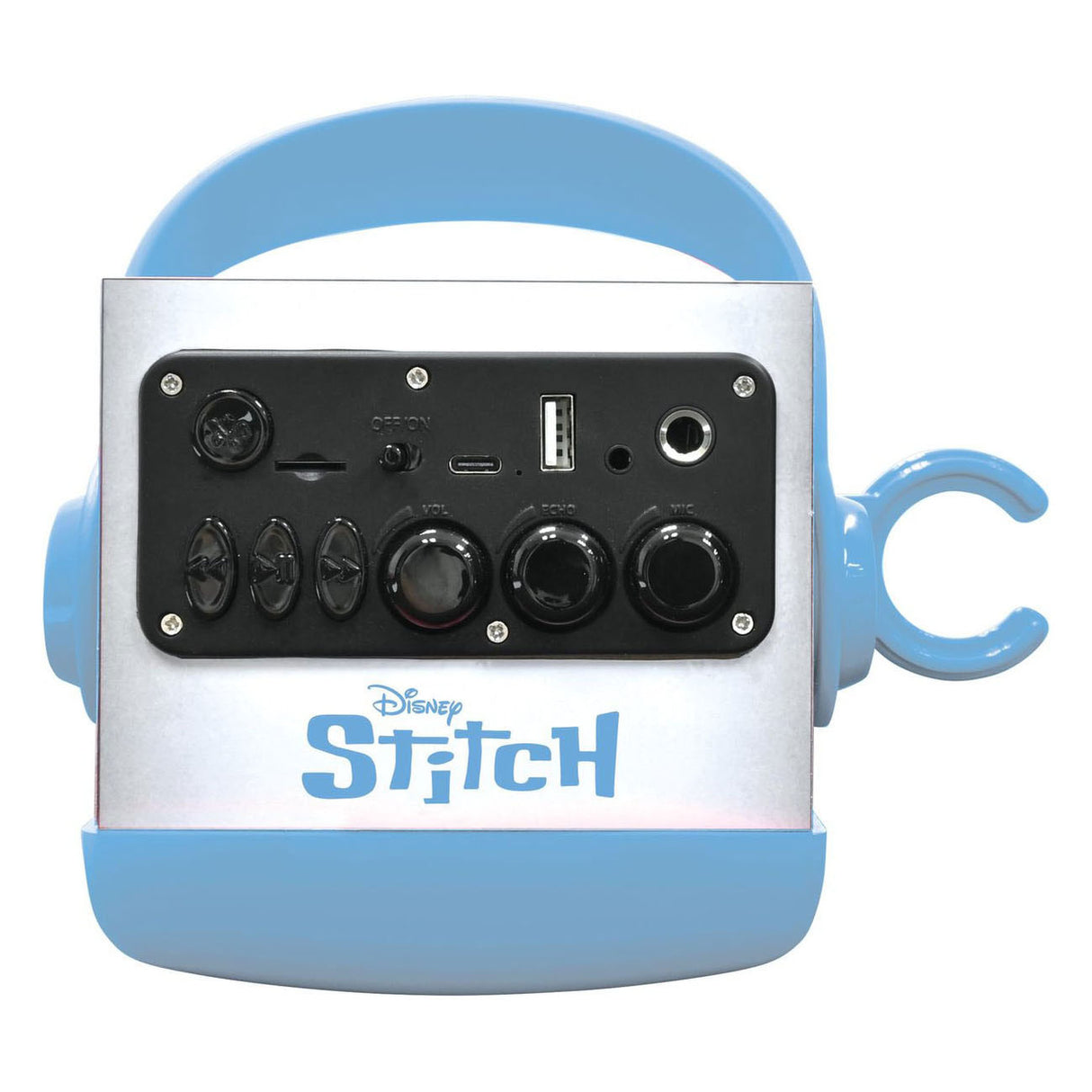 Stitch verlichte bluetooth-luidspreker met microfoon