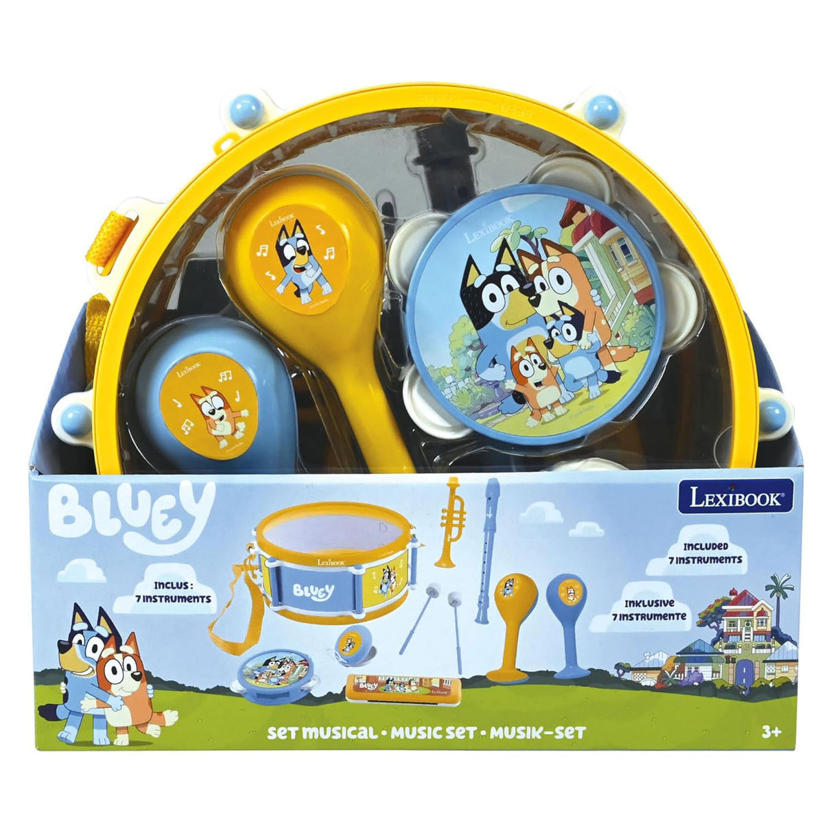 Lexibook bluey music set 7 pieces