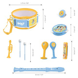 Lexibook bluey music set 7 pieces