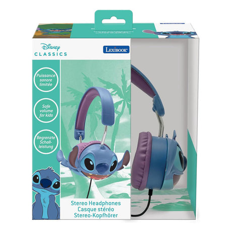 Imp stitch lexibook bedrade 3d-koptelefoon