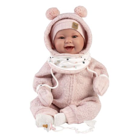 Imp tala newborn babypop met geluid - 44 cm