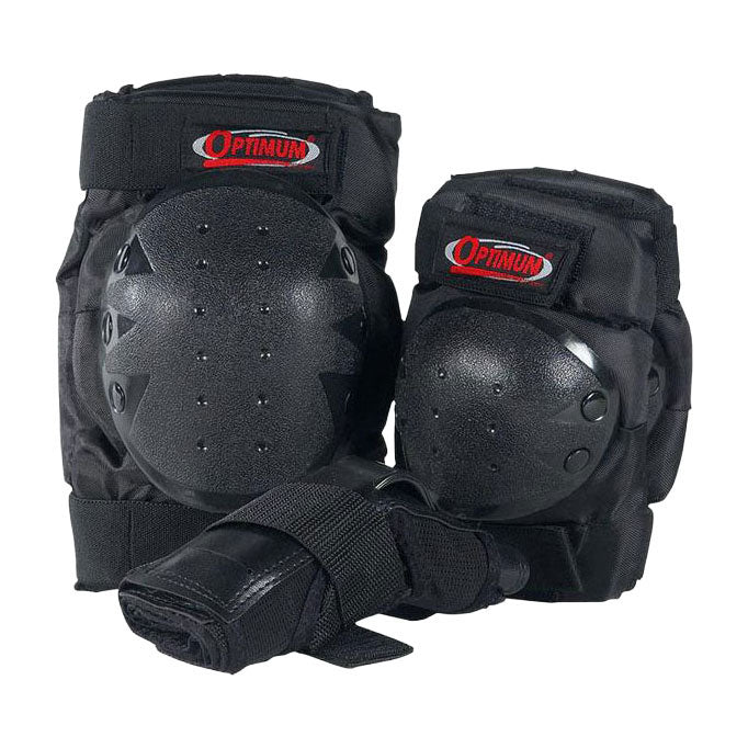 skate protection set 3-piece children junior black
