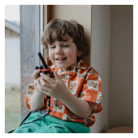 Kidywolf kidytalk walkie talkies blauw rood