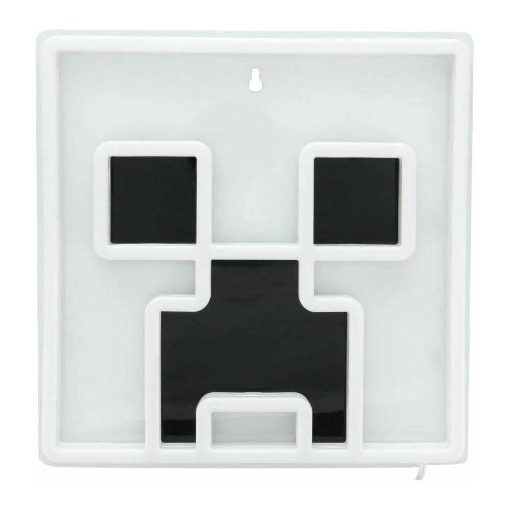 Minecraft creeper led neon wandlamp