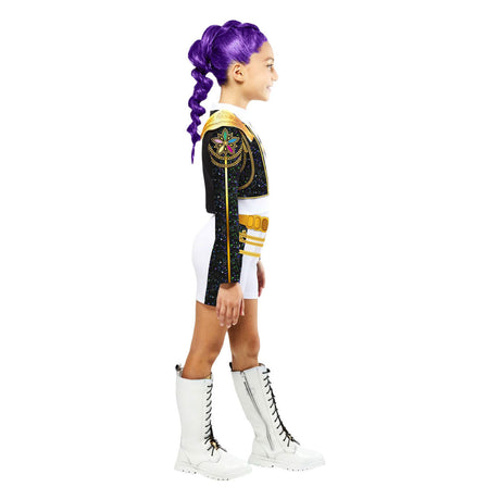 K-pop demon hunters classic rumi golden verkleedkostuum 11-13 jaar