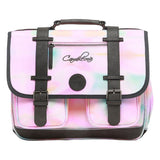 Caméléon schooltas pink tie and dye - 38cm