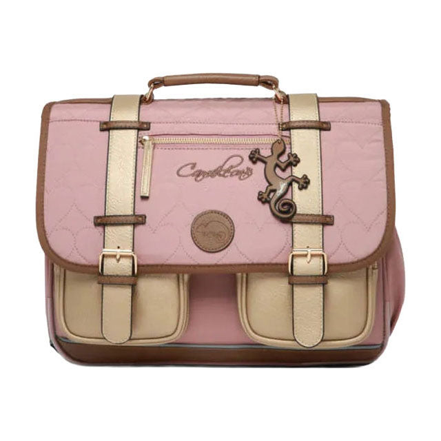 Caméléon schooltas cozy heart - 38cm