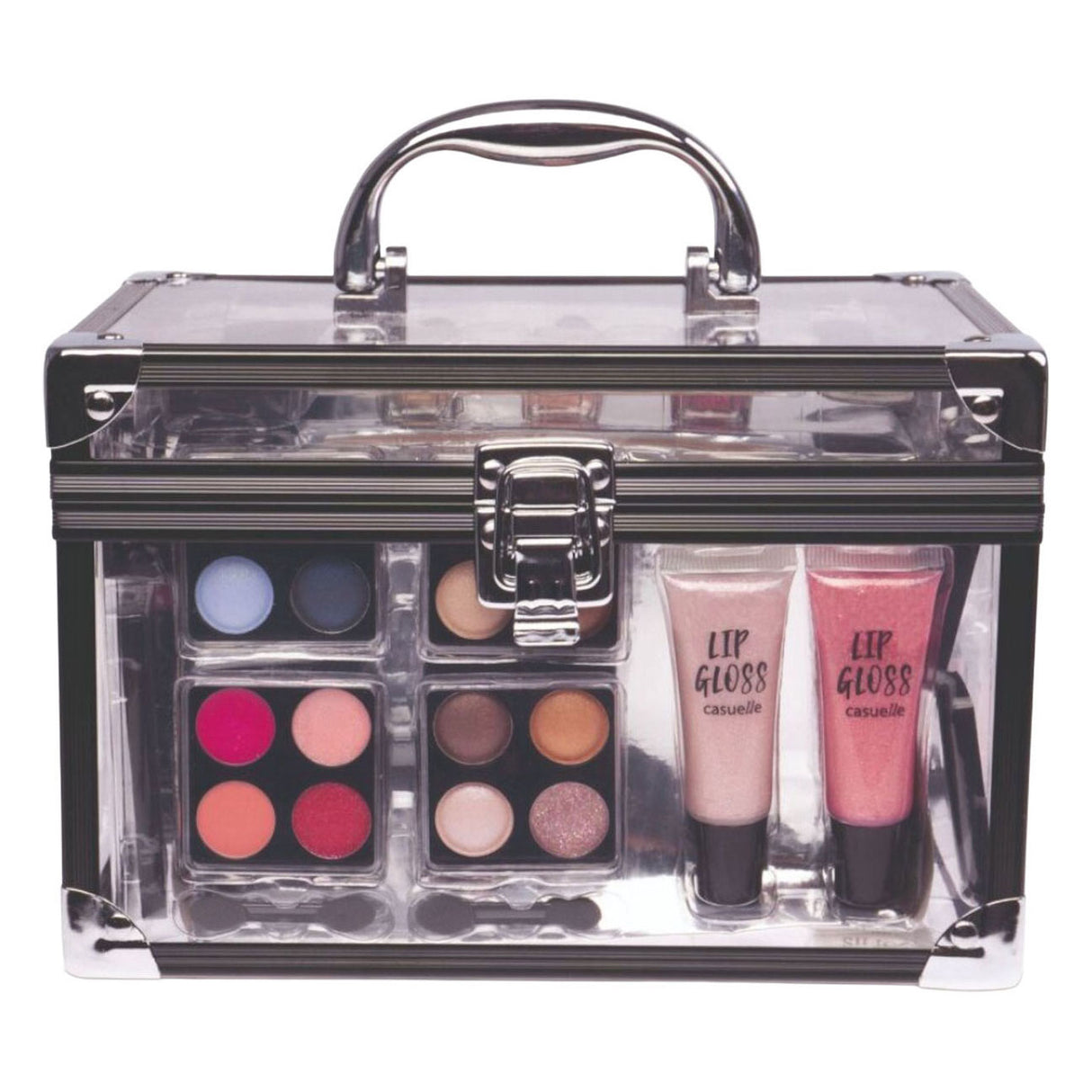 Casuelle make-up case plexiglass aluminum frame