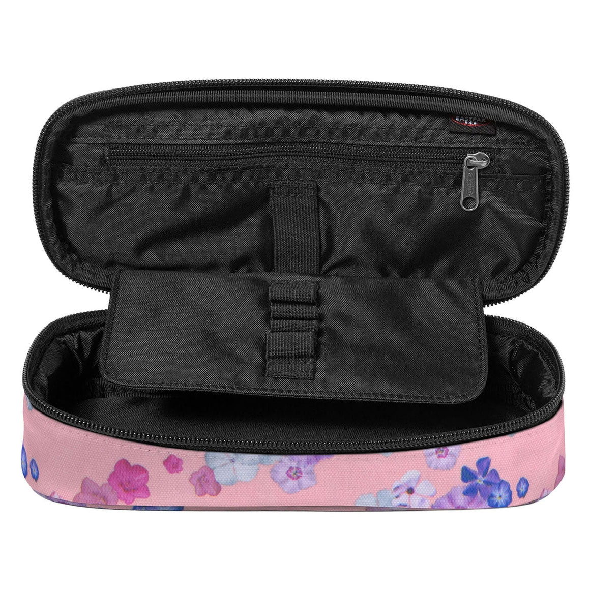 Eastpak oval single etui - floral bloom pink