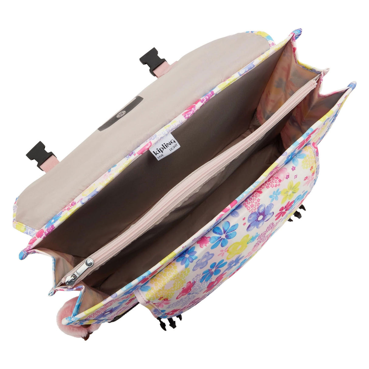 Kipling preppy rugzak - flower stamp