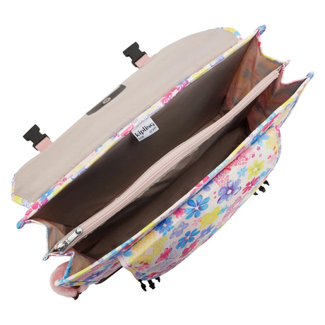 Kipling preppy rugzak - flower stamp