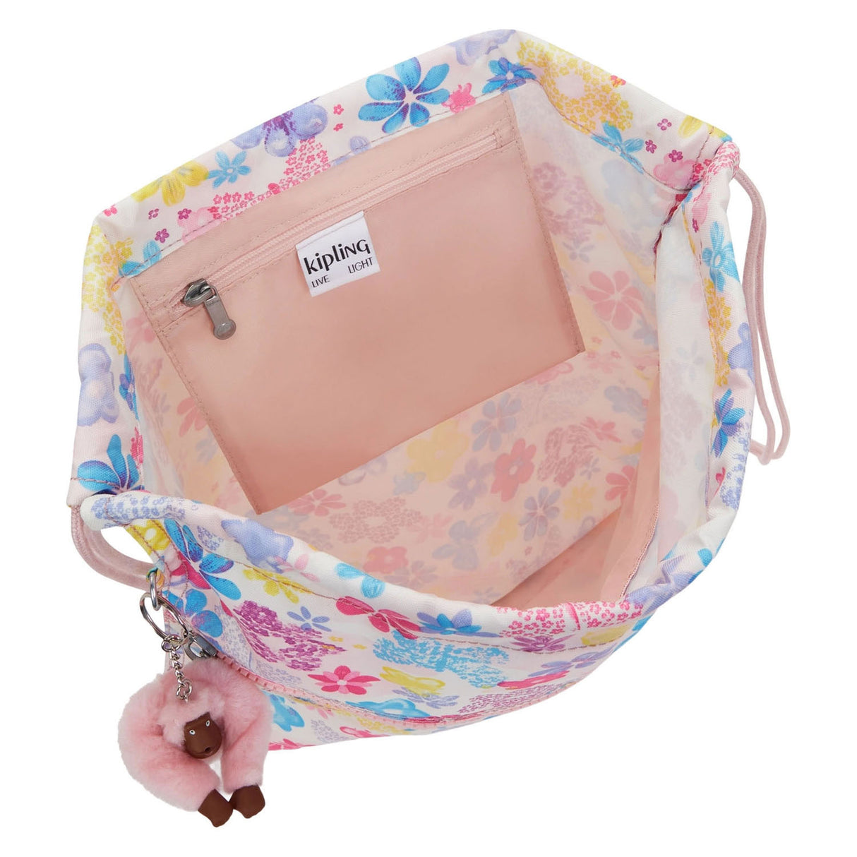 Kipling supertaboo gymtas - flower stamp