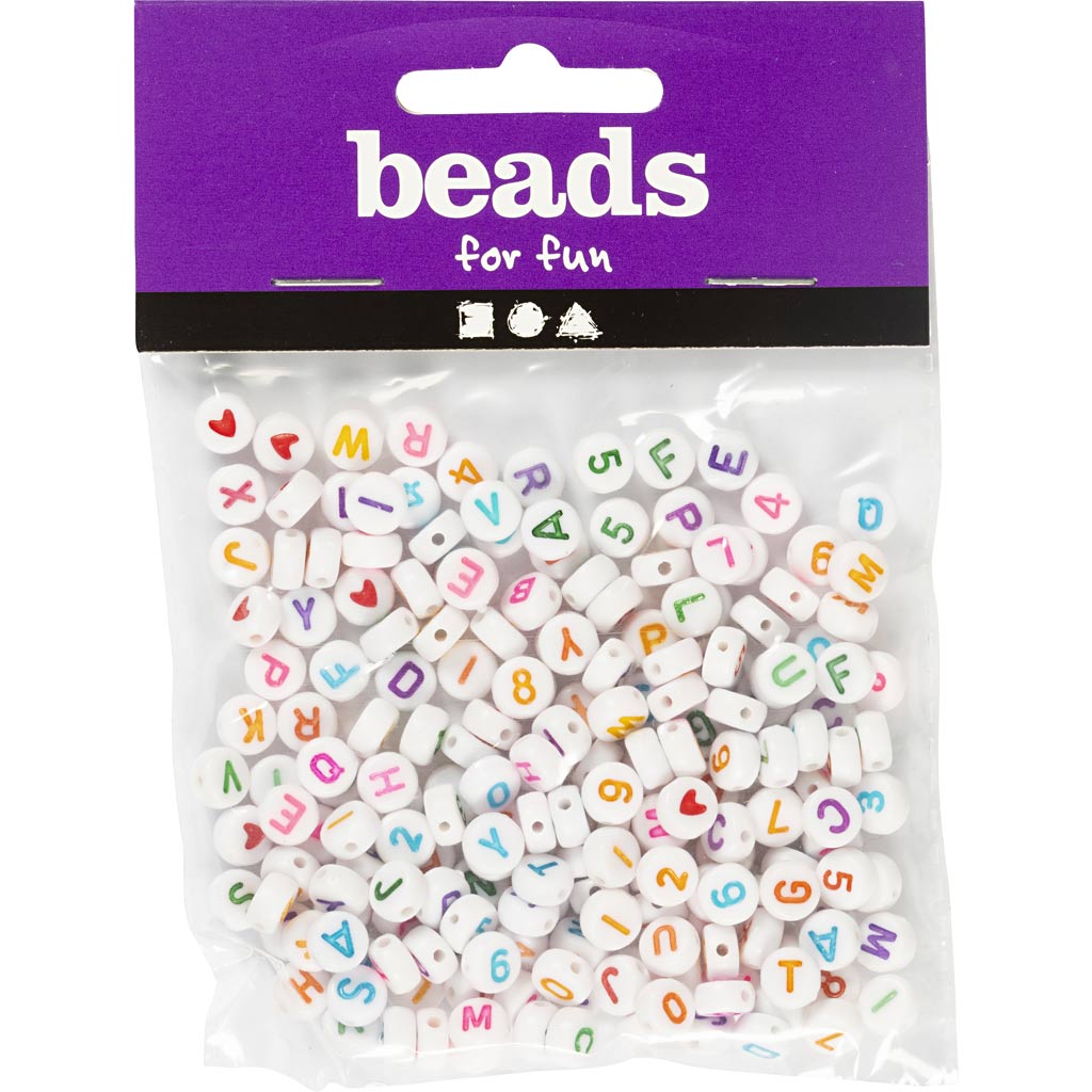 Empresa criativa https: www.cchobby.nl letterbeads-size-7-mm-holesize-1-2-mm-approx-200-piece-white-25-gr-1-box-699070