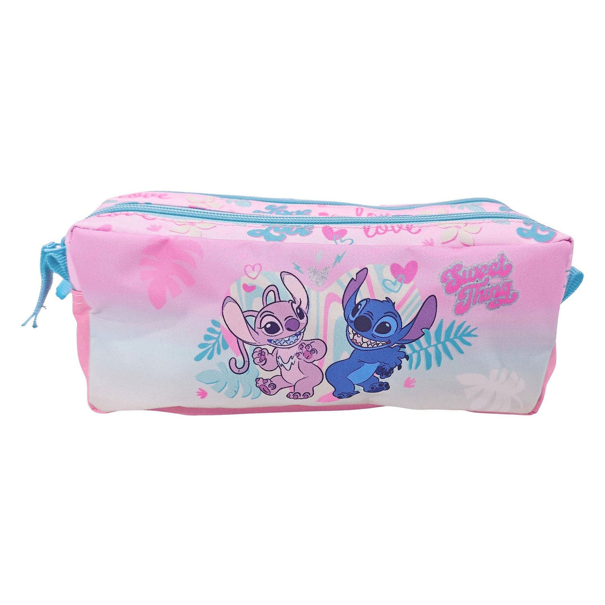 Disney stitch love etui met 2 compartimenten