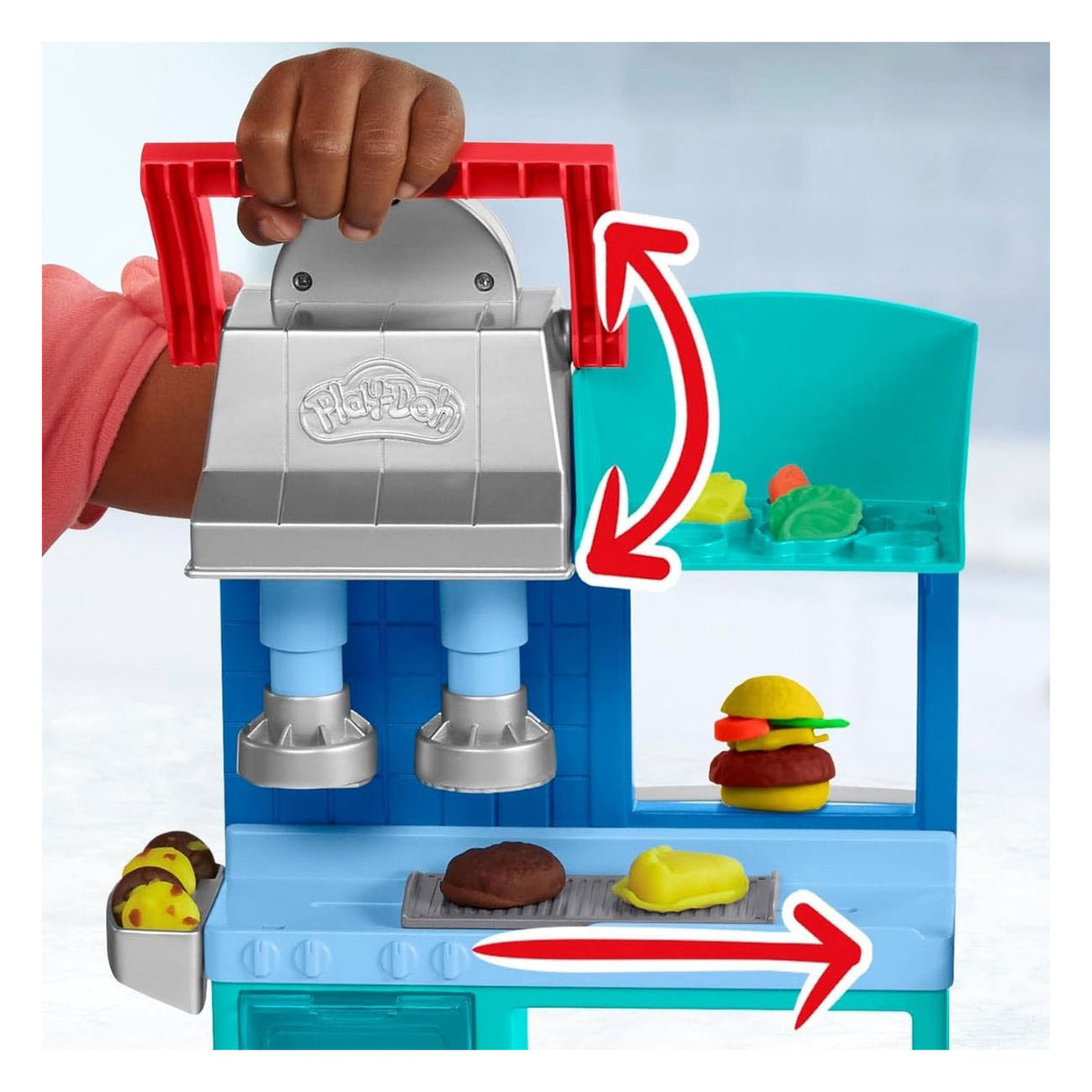 Playdoh upptagen kockrestaurang