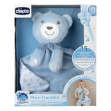 Maxi knuffel blauw 47x40cm