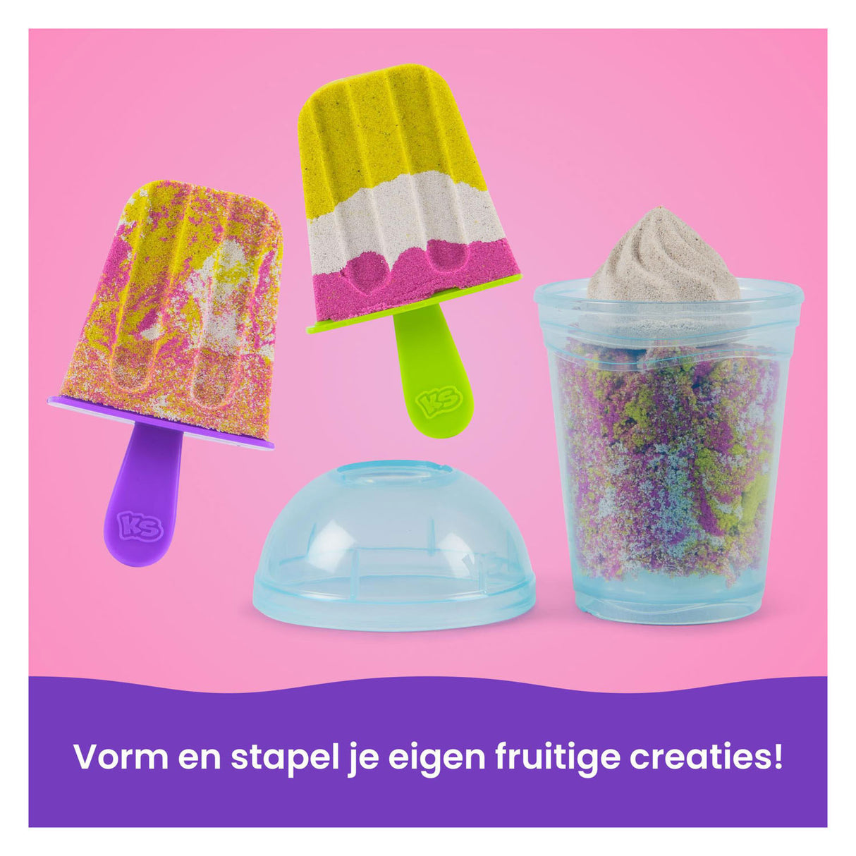 Kinetic sand smoothie mixer | 2 pcs