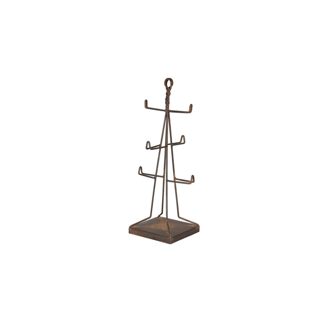 Clayre eef mug tree 16x16x38cm