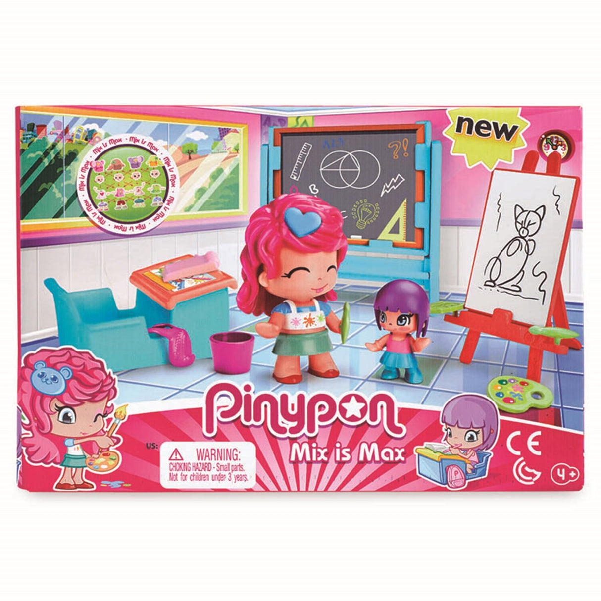 Pinypon painting lesson